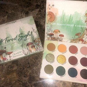 BNIB Colourpop x Raw Beauty Kristi AT FOREST SIGHT Vegan Eyeshadow Palette
